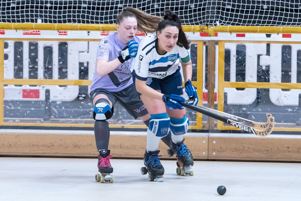 Image accompanying Hockey Italia 21 coverage of the 2025/26 Coppa Italia Femminile final.